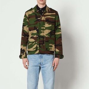 Sandro Kaki  Military Field Jacket Men’s SZ Large NWT